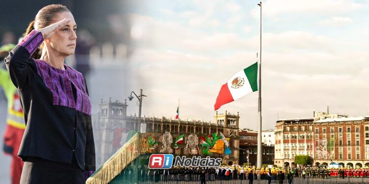 Sheinbaum encabeza homenaje nacional a víctimas de los sismos de 1985 y 2017