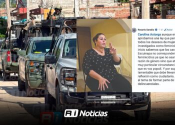 Diputada de Morena afirma que asesinatos de mujeres en Escuinapa no son feminicidios