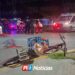 Ciclista resulta herido tras ser embestido por un vehículo en Mazatlán