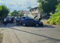 Tres civiles resultan heridos tras chocar contra patrulla en el Centro de Culiacán