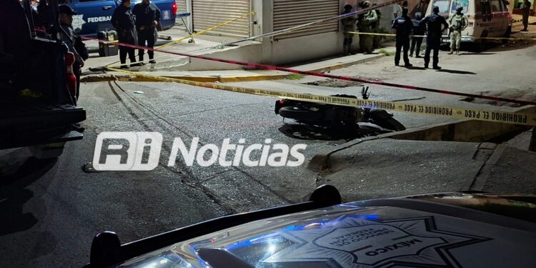 Ejecutan a balazos a motociclista en la colonia Emiliano Zapata
