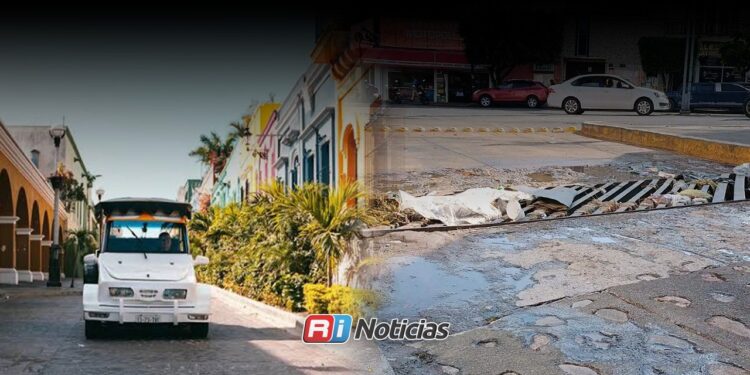 Taponamientos en drenaje del Centro Histórico también dependen de restaurantes, señala Alcaldesa