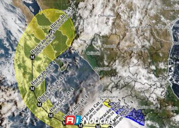 Huracán Polo baja a categoría 4 y modifica su trayectoria hacia Baja California Sur