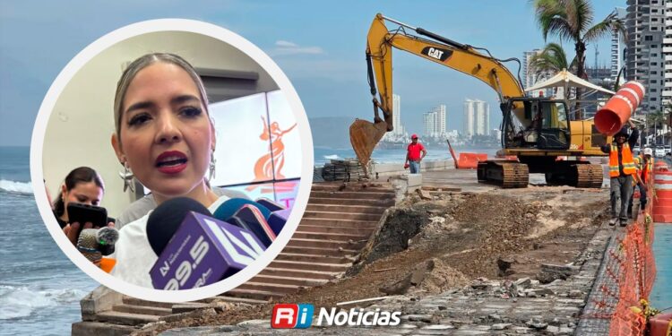 Analizan recursos de ZOFEMAT para reparar daños en el malecón