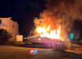 Incendio de yate en la Marina moviliza a cuerpos de emergencia en Mazatlán