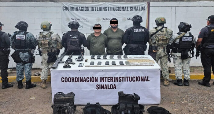 Detienen a 11 presuntos integrantes de “Los Chapitos” en Escuinapa