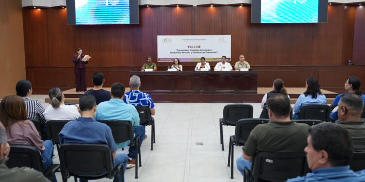 Capacita Congreso de Sinaloa a su Unidad Interna de Protección Civil en prevención y atención de emergencias