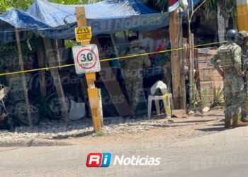 Asesinan a balazos a un hombre en la Lico Velarde, en Mazatlán