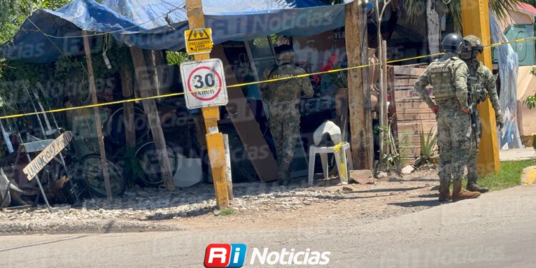 Asesinan a balazos a un hombre en la Lico Velarde, en Mazatlán
