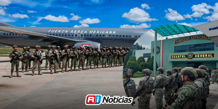Despliegan 100 elementos de Fuerzas Especiales del Ejército en Mazatlán para reforzar la seguridad