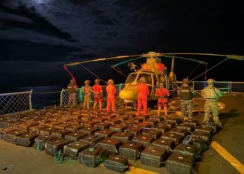 Marina incrementa 47.2% el aseguramiento de cocaína en operaciones marítimas; detiene a 86