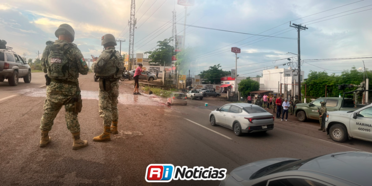 Muere joven motociclista tras accidente en el campo El Diez, Culiacán