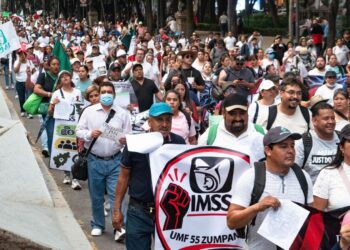 Sheinbaum informa que IMSS y sindicato trabajan en nueva propuesta salarial tras rechazo del 5.1%