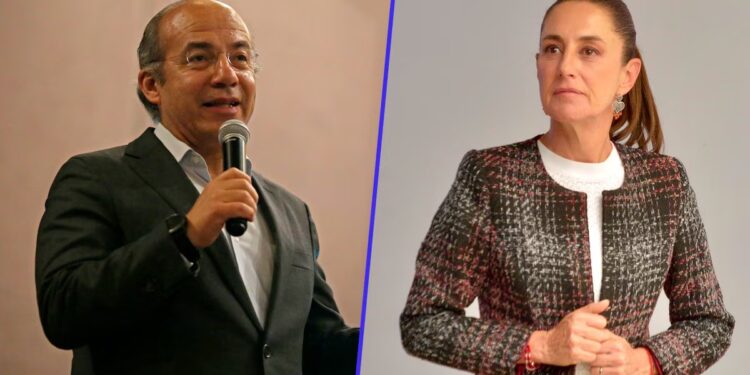 Sheinbaum acusa a Calderón de permitir la injerencia de agencias de EU en México