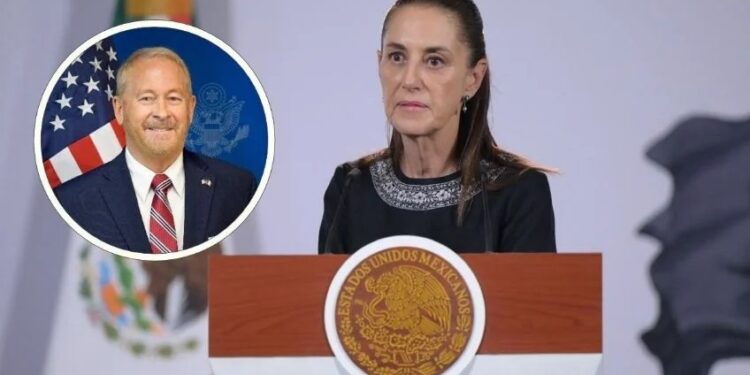 Embajador de Estados Unidos nos ha ayudado: Sheinbaum