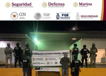 Detienen a dos hombres y aseguran combustible y municiones en Mazatlán