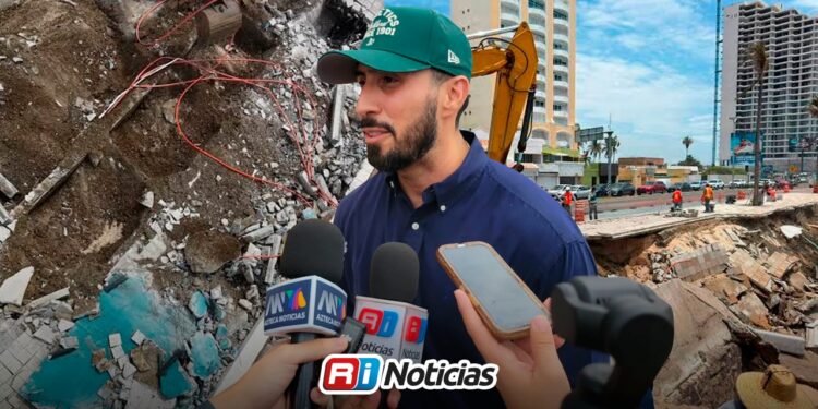 Detectan cuatro puntos de riesgo de posible socavación en el malecón; el reciente colapso fue espontáneo