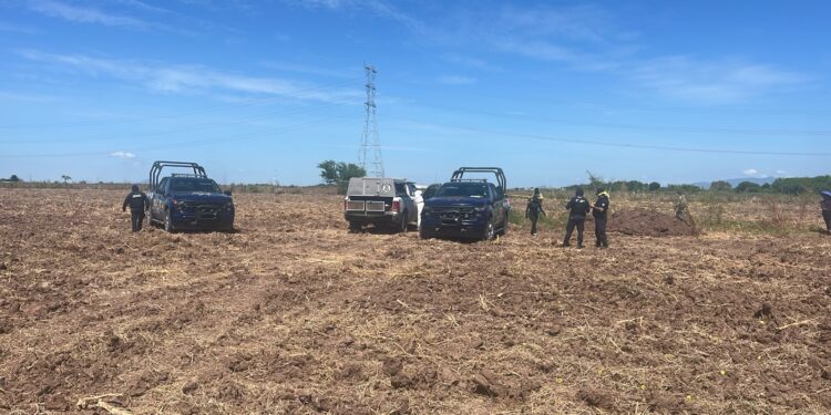 Localizan restos humanos envueltos en plástico durante búsqueda en Navolato