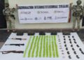 Aseguran tres rifles, municiones y una camioneta tras enfrentamiento en Navolato