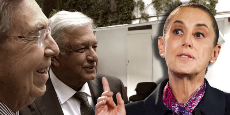 Sheinbaum defiende a AMLO y niega enemistad con Cuauhtémoc Cárdenas: ‘Tuvieron sus diferencias’