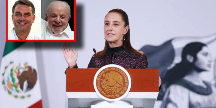 “Hay que esperar la segunda vuelta”, dice Sheinbaum sobre elecciones presidenciales en Brasil