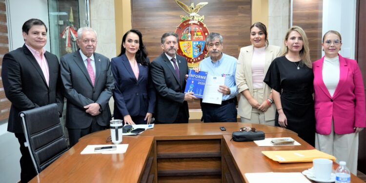 Recibe Congreso del Estado informe anual de la Comisión Estatal de los Derechos Humanos de Sinaloa