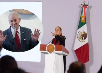 Claudia Sheinbaum acuerda reunión con embajador Ronald Johnson