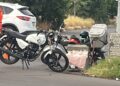 Adulto mayor repartidor de tortillas resulta herido en choque de motocicleta en Culiacán