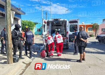 Explota cartucho de gas mientras soldaba tubería y resulta lesionado en Mazatlán