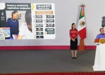 Entregan voluntariamente más de 14 mil armas a cambio de dinero con programa federal