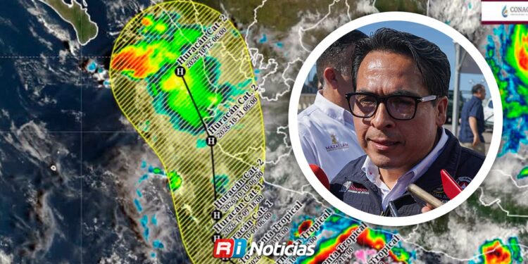 Depresión tropical 20-E amenaza con acercarse a Sinaloa; podría convertirse en huracán el viernes