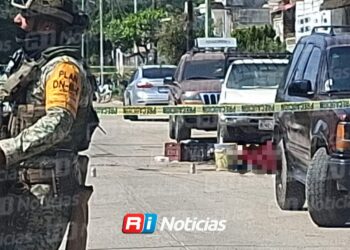 Matan a balazos a un hombre afuera de un taller de motos en Santa Teresa, al sur de Mazatlán