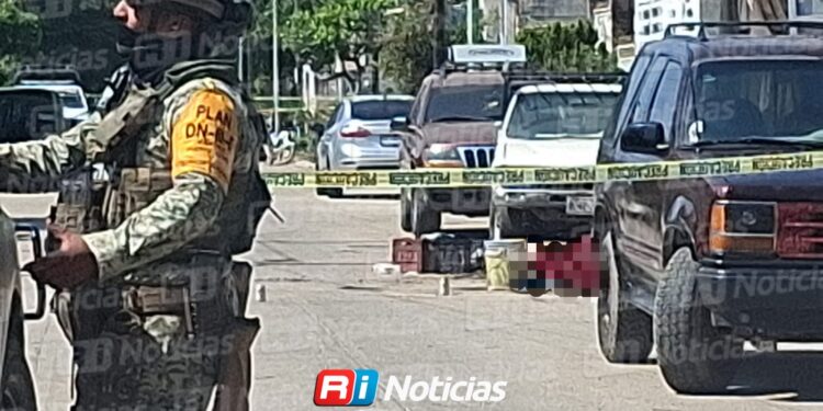 Matan a balazos a un hombre afuera de un taller de motos en Santa Teresa, al sur de Mazatlán
