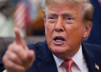 Periodista ‘pone en su sitio’ a Trump, así le responde