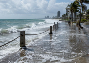 Mareas altas históricas provocan inundaciones y amenazan zonas costeras de California y Florida
