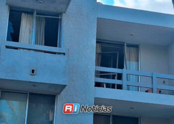 Explosión por acumulación de gas deja un lesionado en condominio de Cerritos, en Mazatlán
