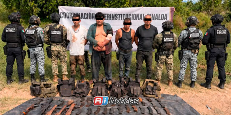 Detienen a cinco civiles tras enfrentamiento en Concordia; aseguran cinco fusiles AK-47