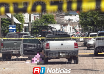 Asesinan a balazos a un hombre junto al Centro de Salud de Villa Unión, al sur de Mazatlán