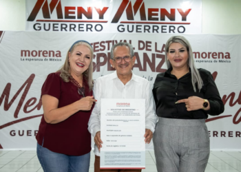 Manuel Guerrero “El Meny” se registra para la Coordinación de la Defensa de la Transformación y Soberanía Nacional en Mazatlán
