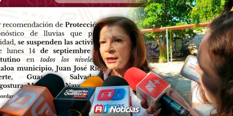 ¡Por seguridad SEPyC, suspende clases en el sur de Sinaloa por el huracán Simon!
