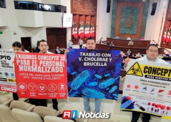 Trabajadores de Salud exigen pago por riesgo laboral y días de descanso