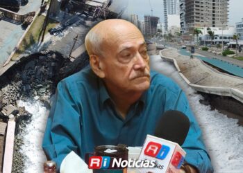 Socavones en el Malecón de Mazatlán exigen soluciones urgentes