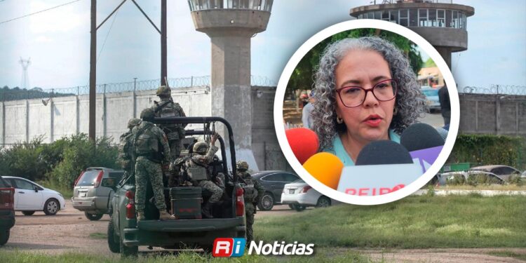 Confirma Gobernadora separación del cargo del director del penal de Mazatlán
