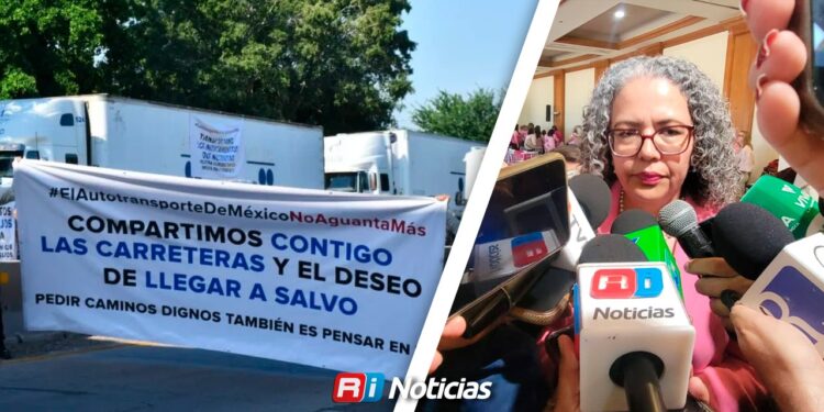 “El acuerdo fue que sería una manifestación pacífica”, Gobernadora por marcha pacífica de transportistas