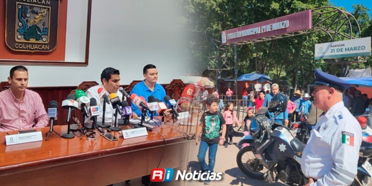 ¡Día de Muertos bajo vigilancia! Más de mil elementos resguardarán los panteones de Culiacán