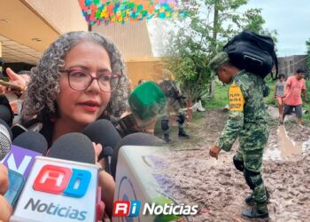 Se activó el plan DN-III-E en Mazatlán tras fuertes lluvias: Gobernadora