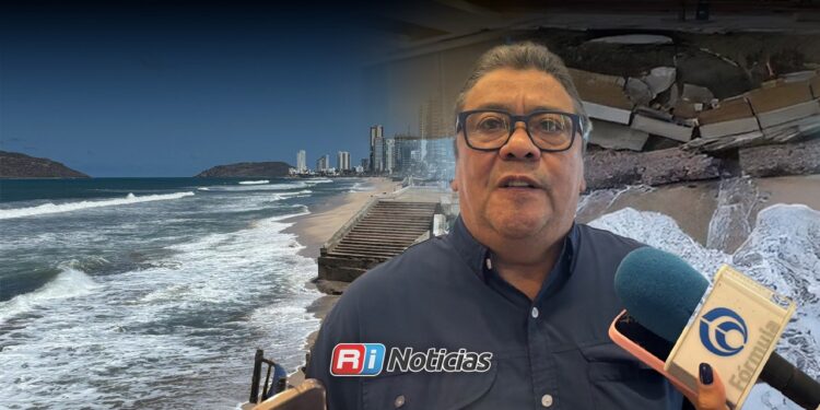 Advierten que podrían aparecer más socavones en el malecón de Mazatlán