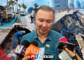 Daños y socavones en el malecón preocupan a hoteleros de Mazatlán