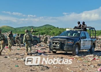 Hallan cadáver dentro de un tambo cerca del basurón de Mazatlán