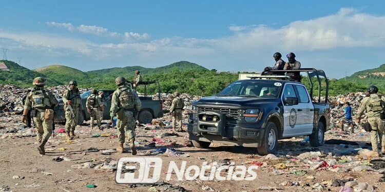 Hallan cadáver dentro de un tambo cerca del basurón de Mazatlán